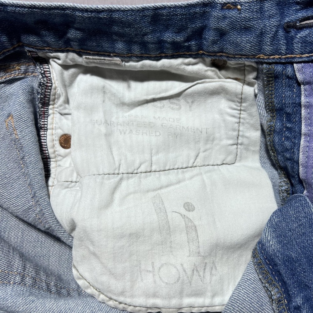 Moussy Vintage Lenwood Skinny Jeans Womens Light Wash Distressed Slim 30x26.5 - Picture 7 of 16